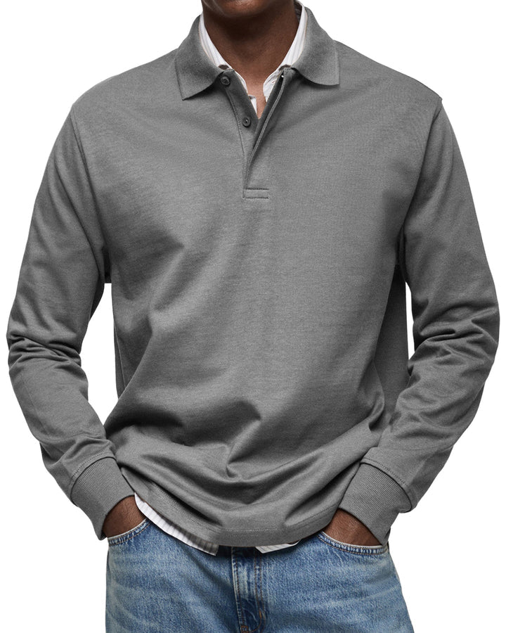 DANIEL | POLO DE MANGA LARGA DE LUJO