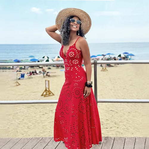 Conjunto de traje de baño SerenaLuxe con estampado floral