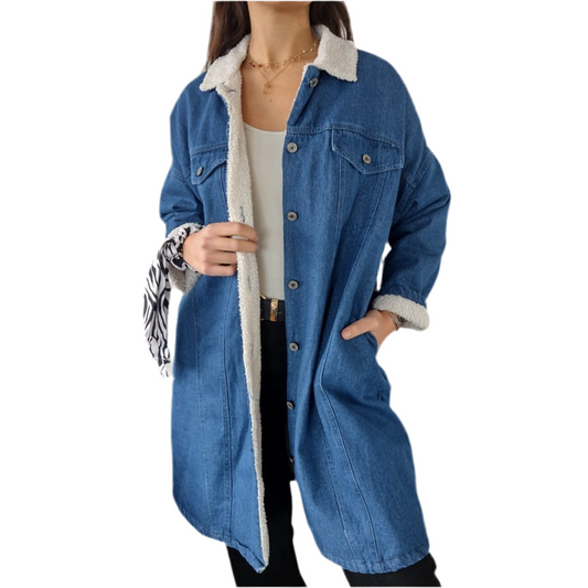 LISA | CHAQUETA VAQUERA CON FORRO DE VAQUERO