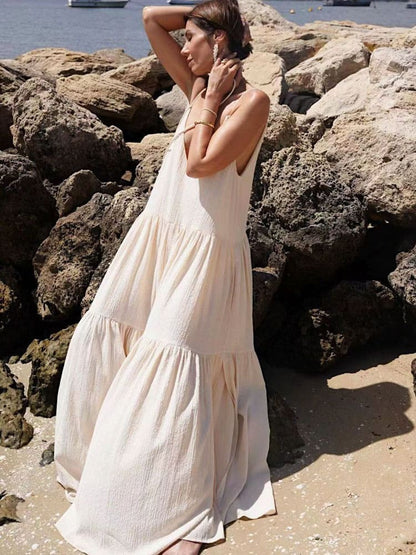 Zahara - Vestido largo de tirantes