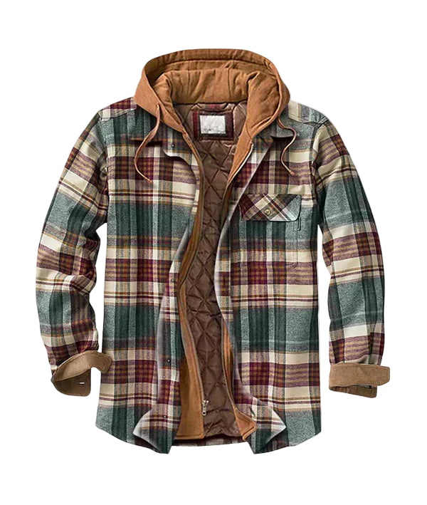 DAVID™ | CHAQUETA A CUADROS DE ESTILO URBANO