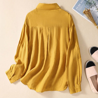 Valemor | Blusa bordada con cuello clásico