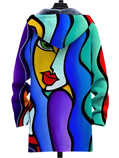 Alin | Chaqueta lujoso de inspiración artística