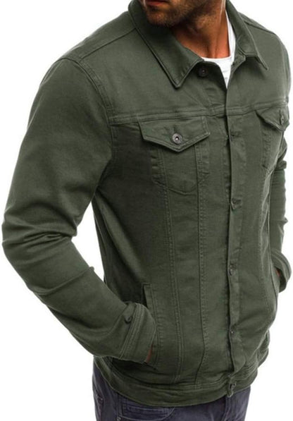 Chaqueta vaquera con botones