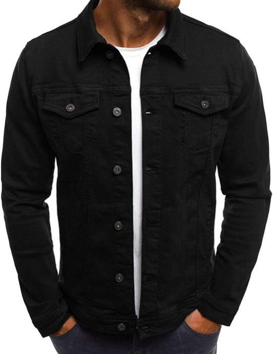 Chaqueta vaquera con botones