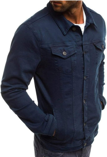 Chaqueta vaquera con botones