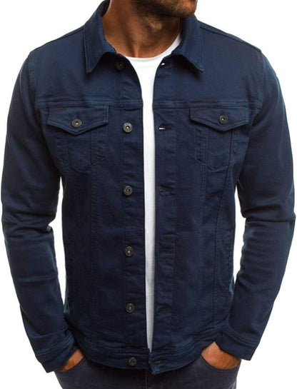 Chaqueta vaquera con botones