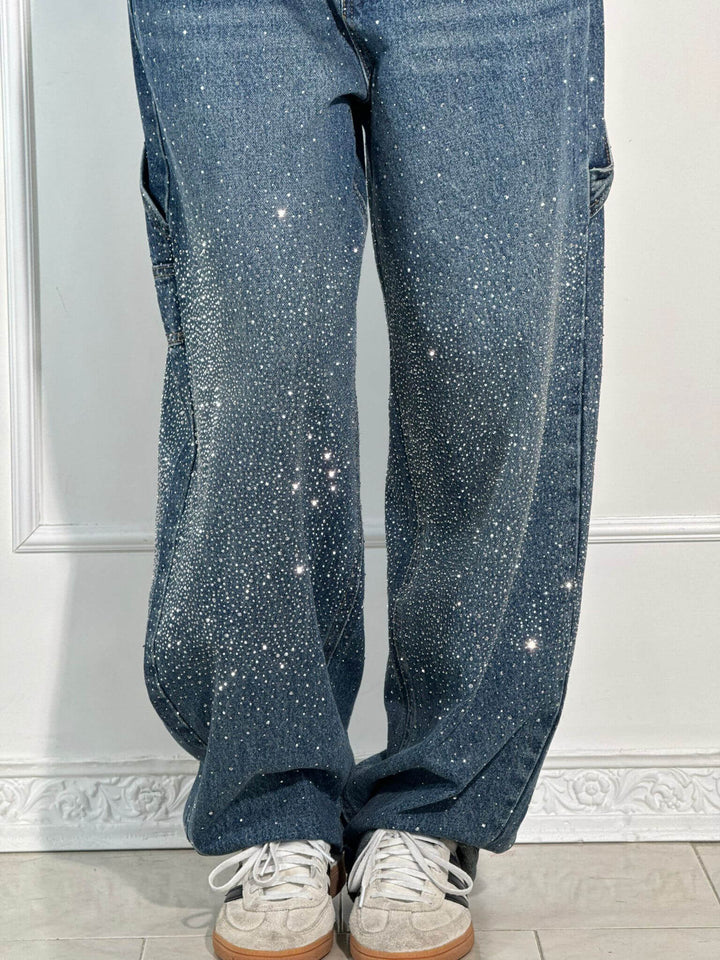 Lucía™ | Jeans Balloon Brillo Sutil