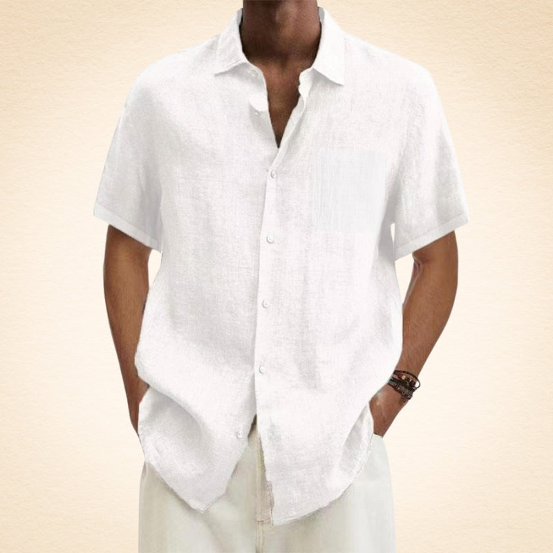 Alden – Camisa de Lino Atemporal