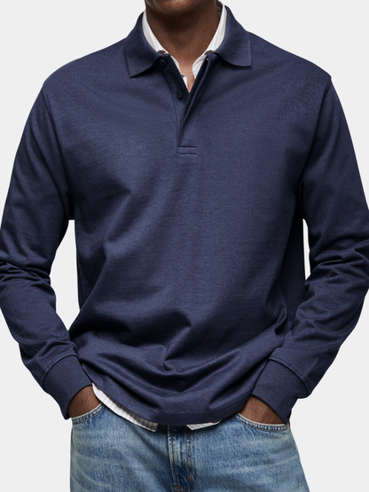 DANIEL | POLO DE MANGA LARGA DE LUJO