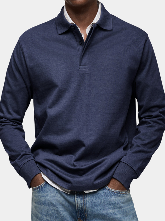 DANIEL | POLO DE MANGA LARGA DE LUJO