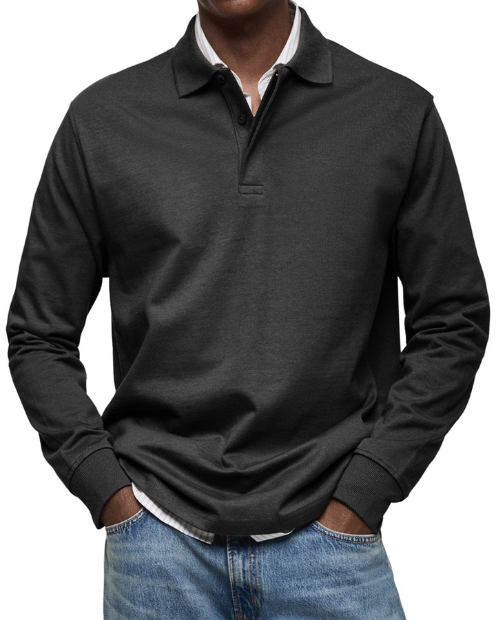DANIEL | POLO DE MANGA LARGA DE LUJO