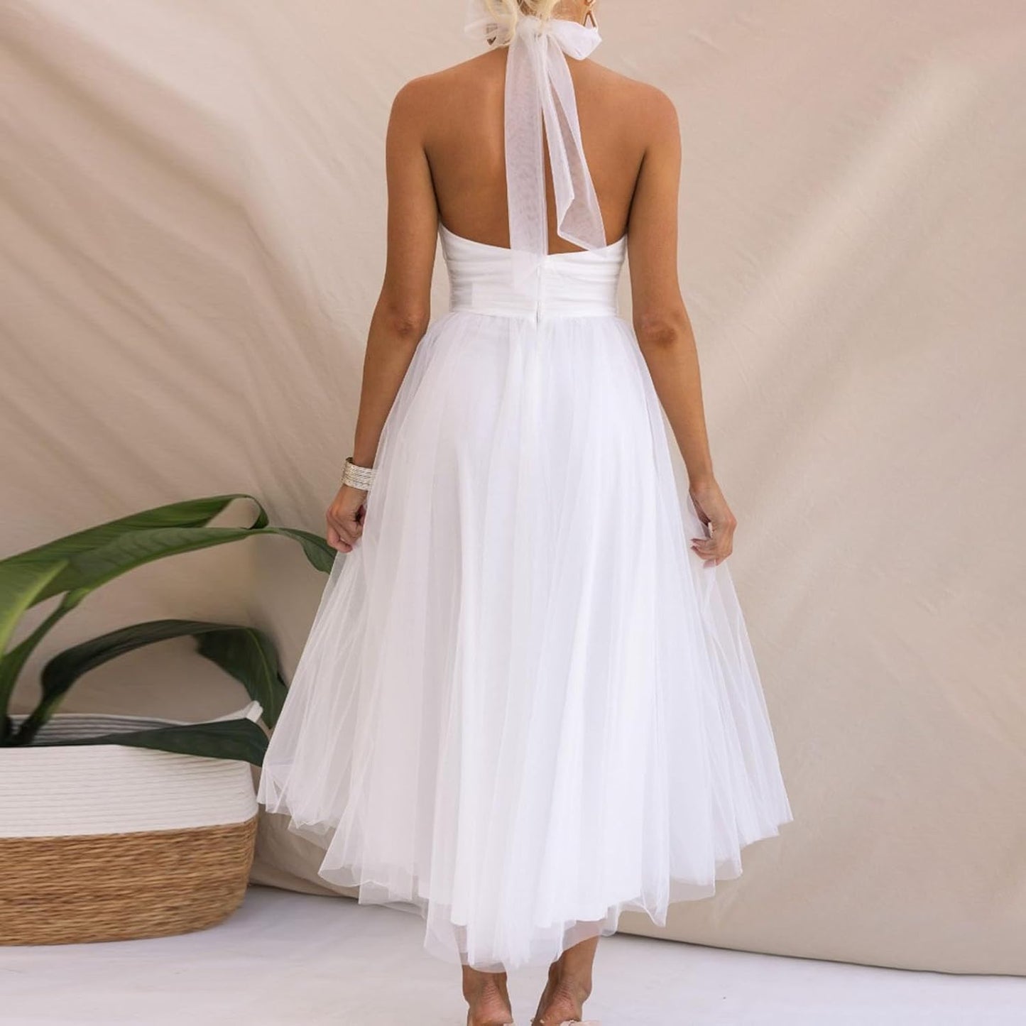 Dolce | Vestido con falda de tull