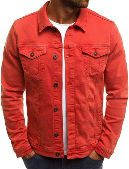 Chaqueta vaquera con botones