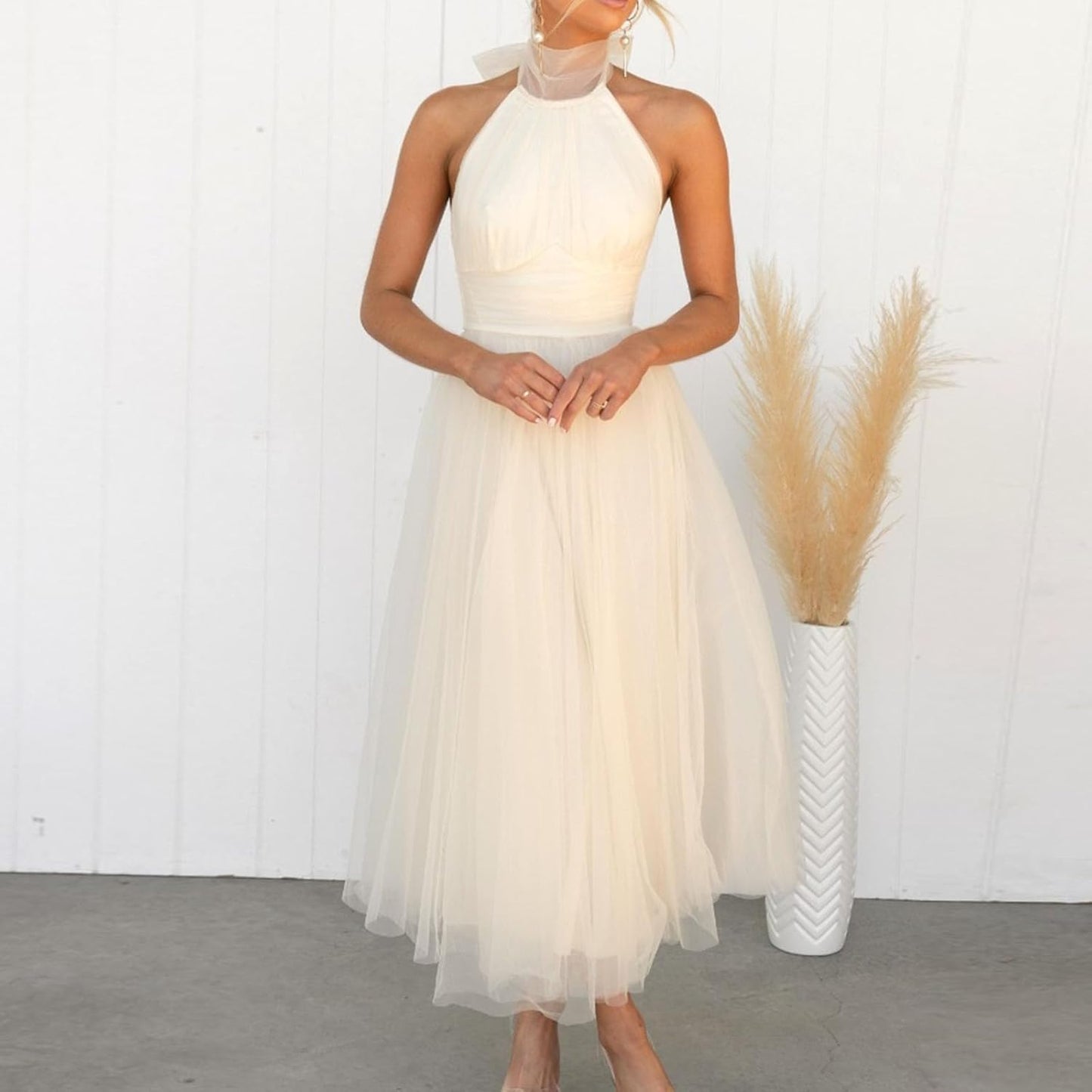 Dolce | Vestido con falda de tull