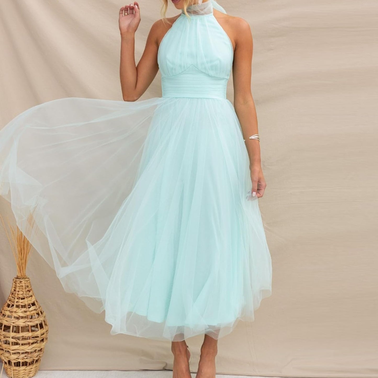 Dolce | Vestido con falda de tull