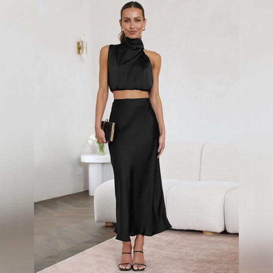 Julieta - Conjunto dos piezas de satén