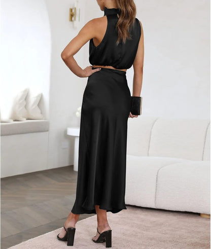 Julieta - Conjunto dos piezas de satén