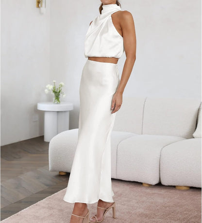 Julieta - Conjunto dos piezas de satén