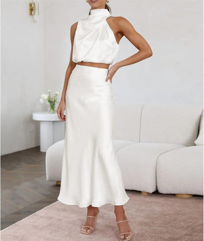 Julieta - Conjunto dos piezas de satén