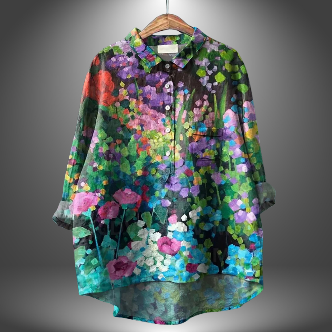 FLORA - CAMISA ESTAMPADA