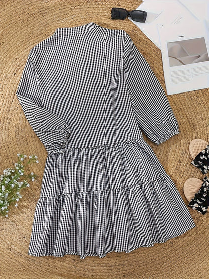 Paola - Vestido corto estampado