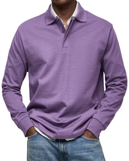 DANIEL | POLO DE MANGA LARGA DE LUJO