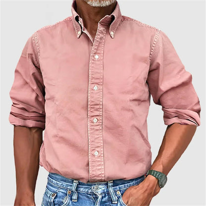 Camisa de manga larga vintage