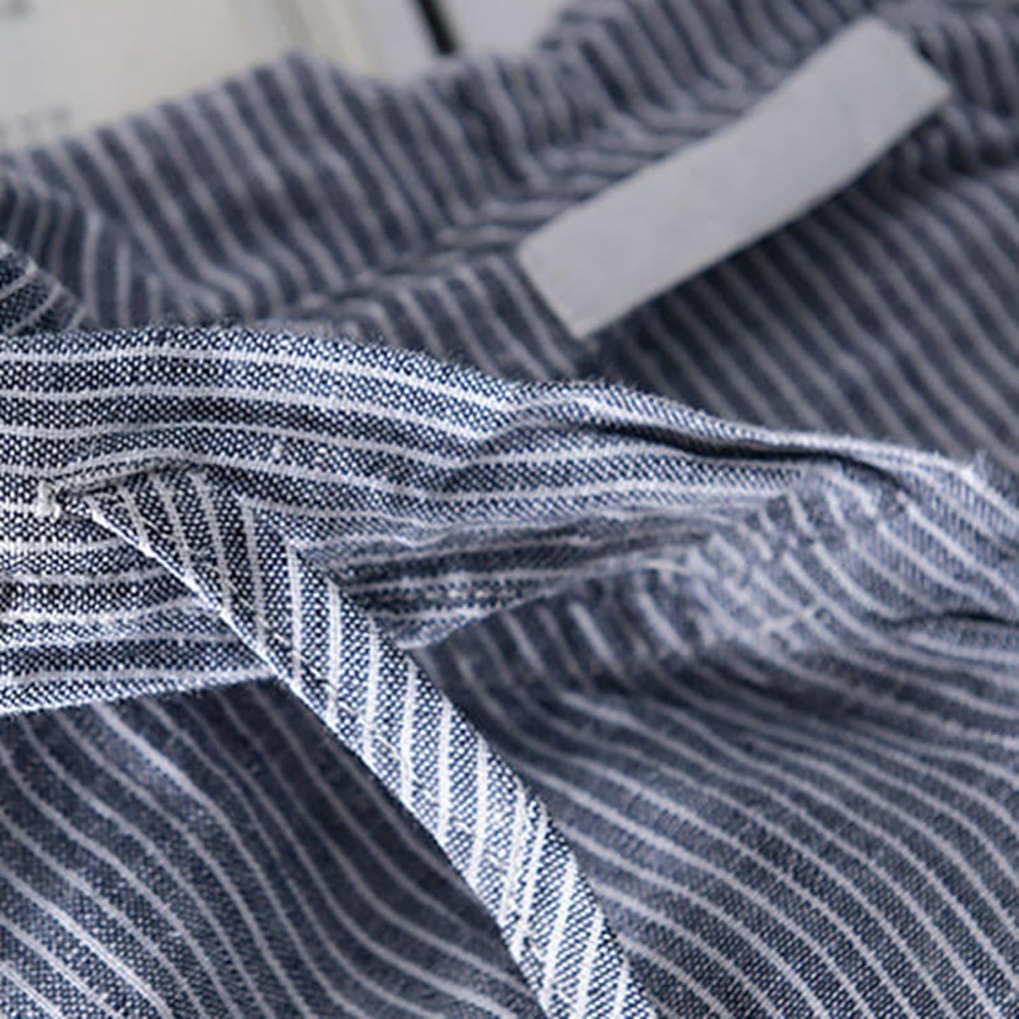 Sobrecamisa de lino con capucha
