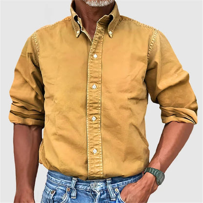 Camisa de manga larga vintage