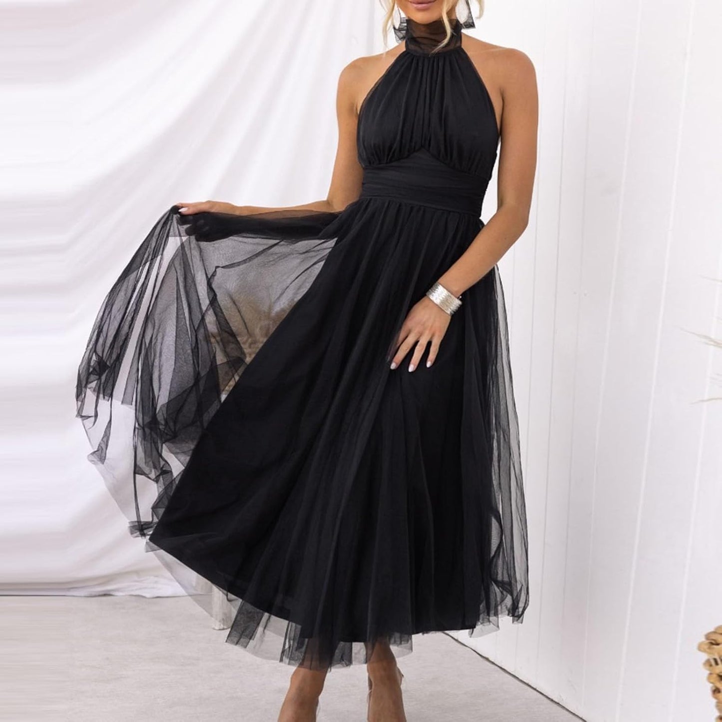 Dolce | Vestido con falda de tull