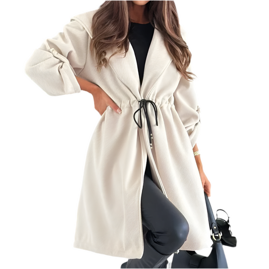 MOLY | ABRIGO LARGO CON CAPUCHA