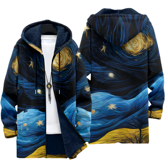 Nely | Chaqueta lujoso de inspiración artística