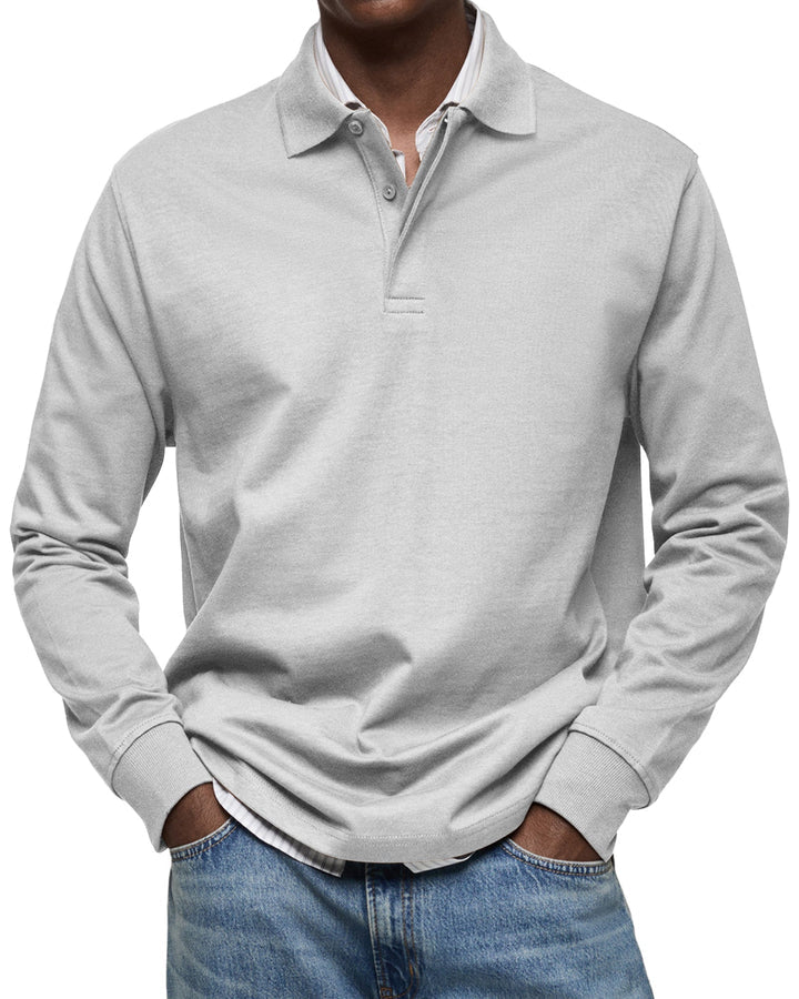 DANIEL | POLO DE MANGA LARGA DE LUJO