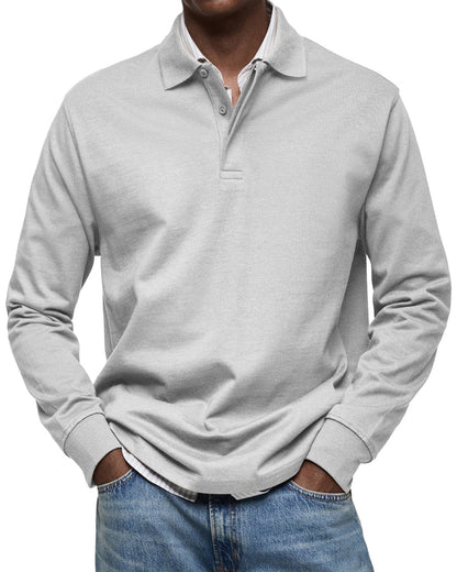 DANIEL | POLO DE MANGA LARGA DE LUJO