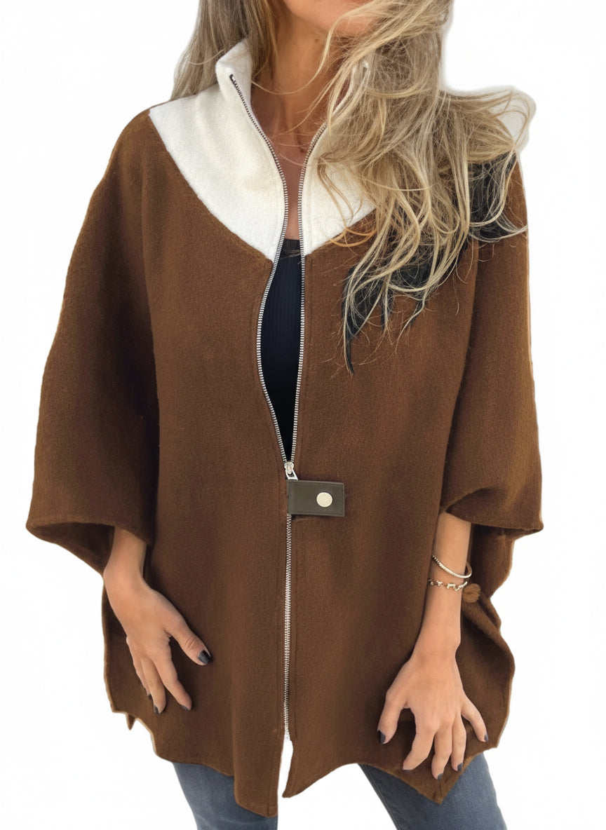 MARÍA | CHAQUETA DE CUELLO ALTO