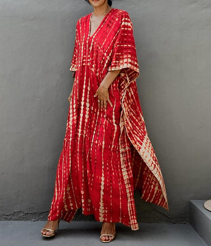 Rouge - Kaftán oversize