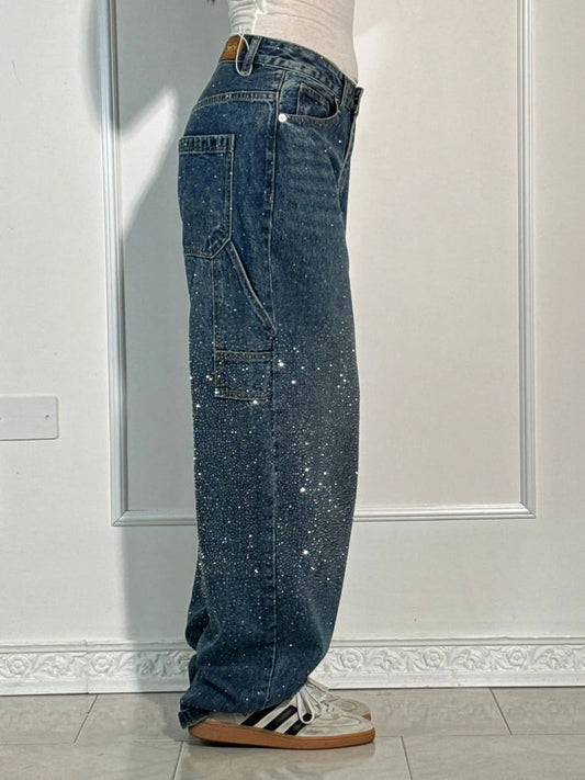 Lucía™ | Jeans Balloon Brillo Sutil