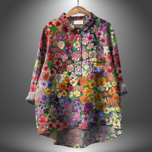 FLORA - CAMISA ESTAMPADA