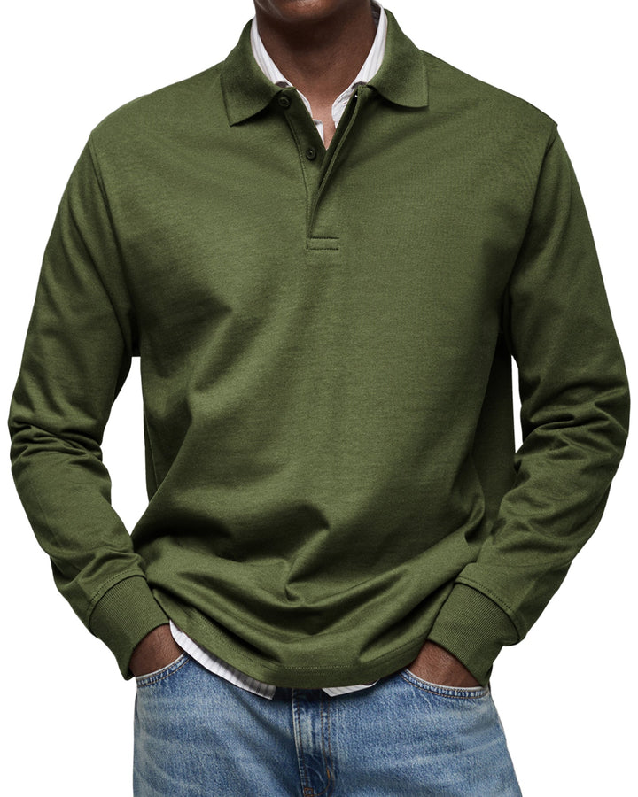 DANIEL | POLO DE MANGA LARGA DE LUJO