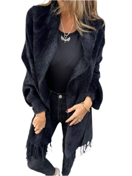 SELINA | ABRIGO CON FLECOS