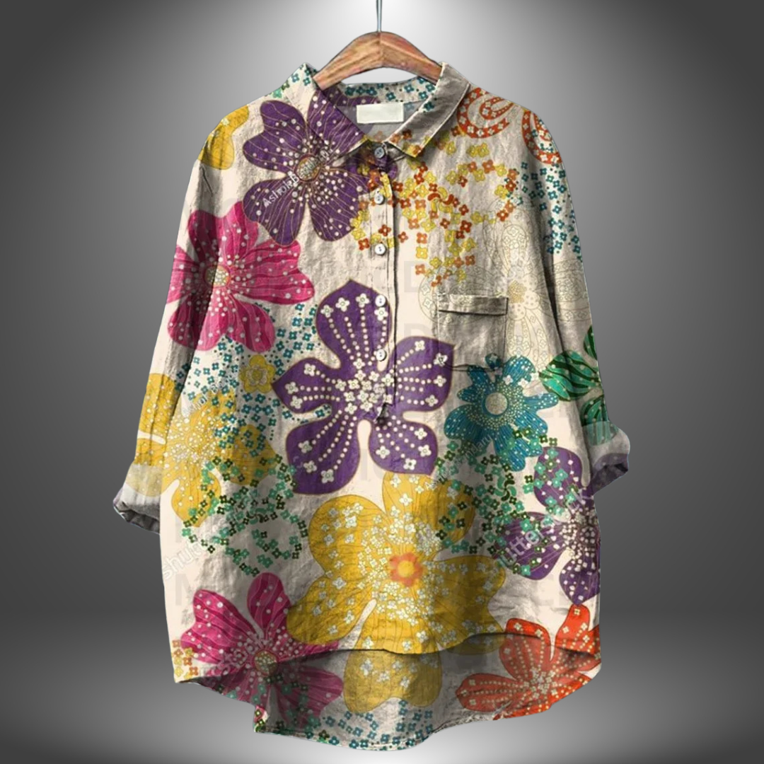 FLORA - CAMISA ESTAMPADA