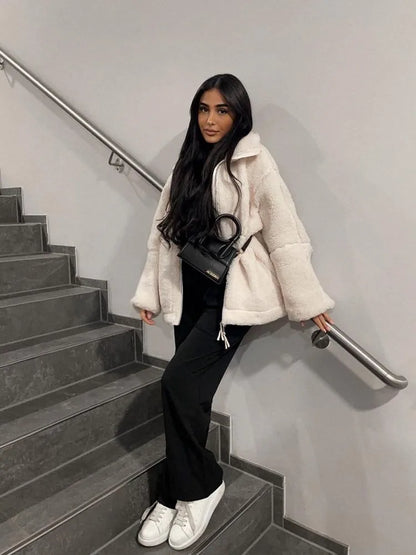 ANA | CHAQUETA DE BORREGUITO