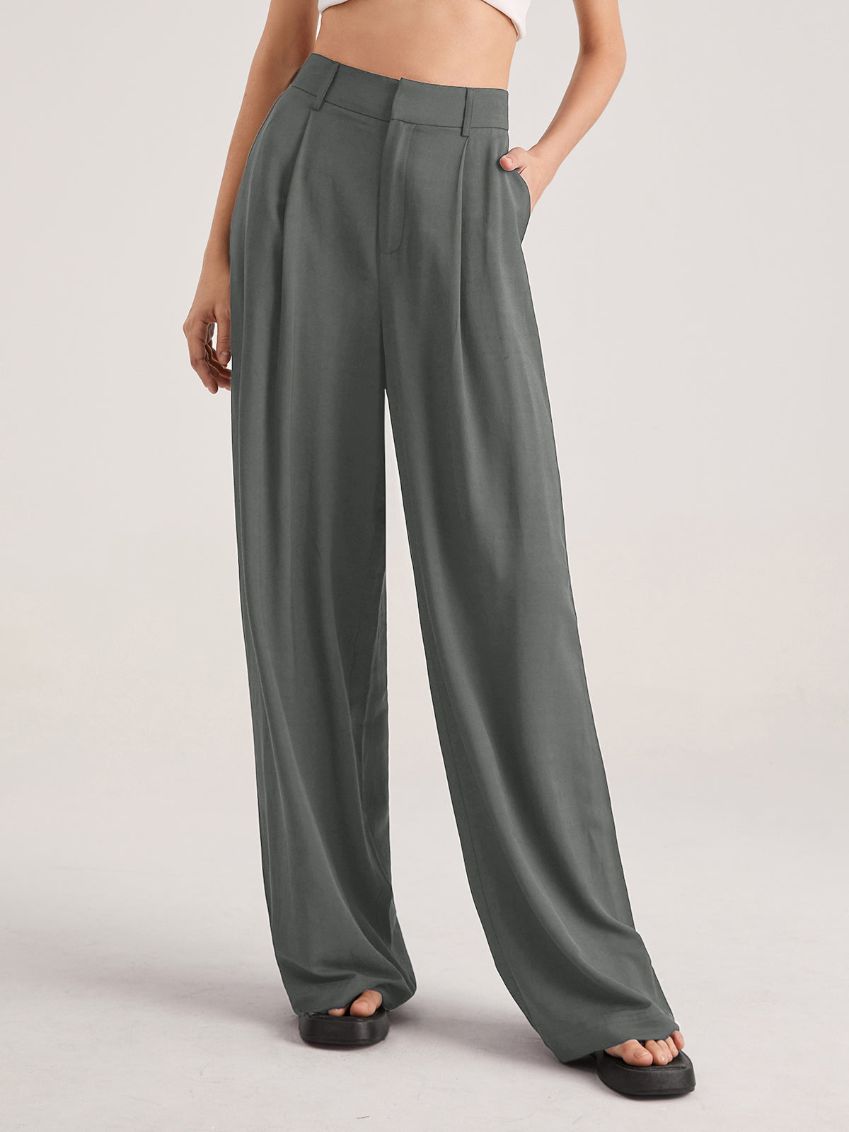 Pantalones de Talle Alto