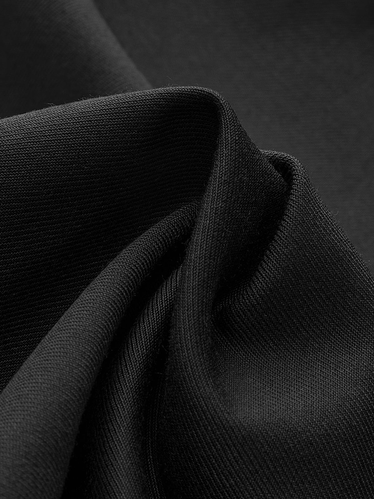 Pantalones de Vestir con Botones y Capas Asimétricas