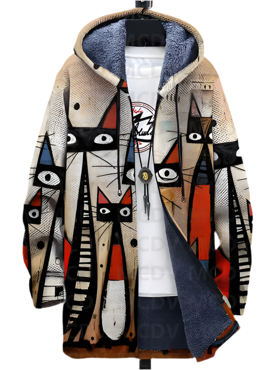 Kiara | Chaqueta lujoso de inspiración artística