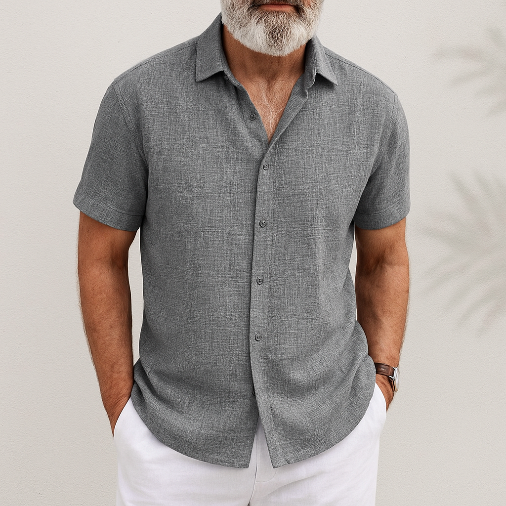 Lenoir™ | Chemise Lin Élégance Homme