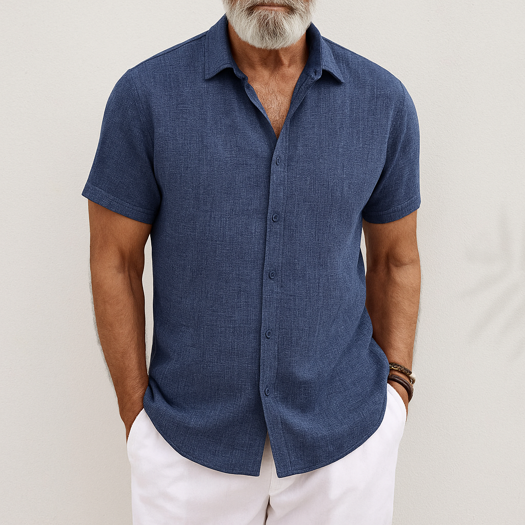 Lenoir™ | Chemise Lin Élégance Homme
