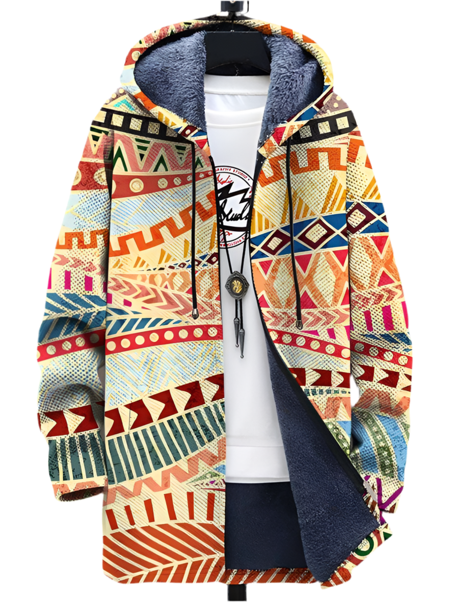 Marín | Chaqueta lujoso de inspiración artística