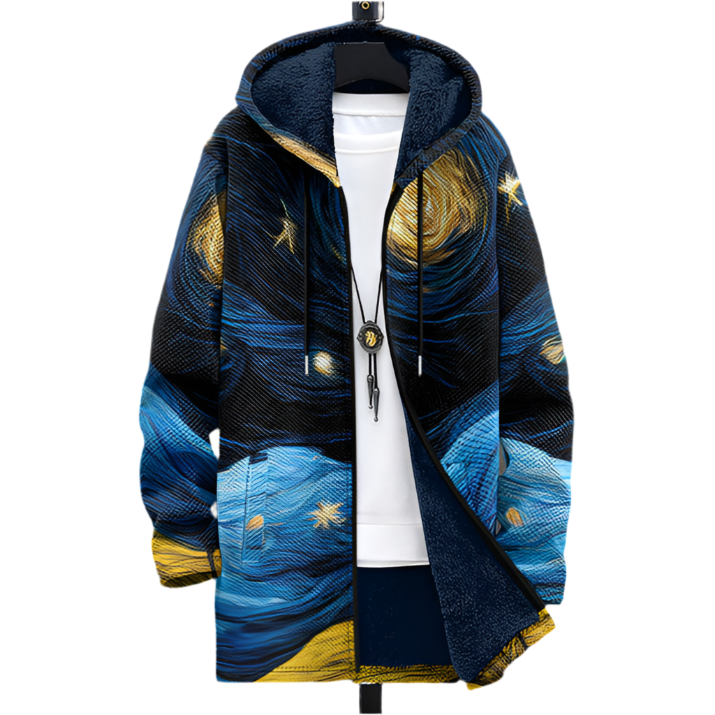 Nely | Chaqueta lujoso de inspiración artística